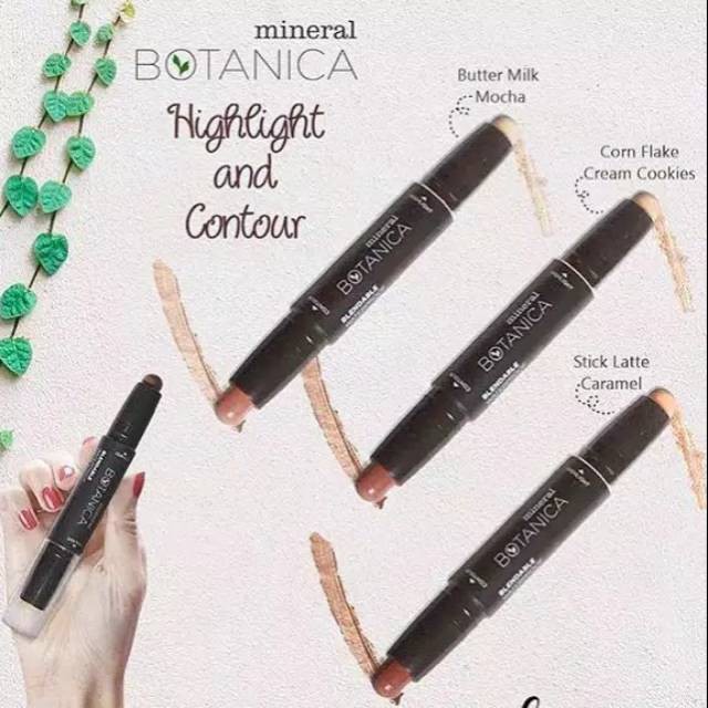 ORIGINAL MINERAL BOTANICA HIGHLIGHTER AND CONTOUR 2 IN1