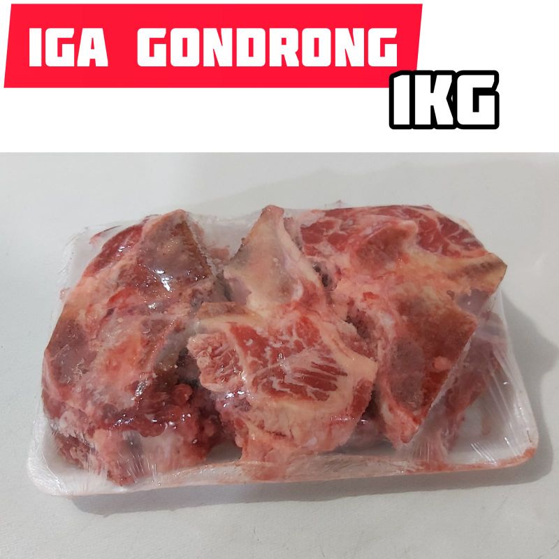 

IGA GONDRONG 1KG DAGING TEBAL HALAL FRESH