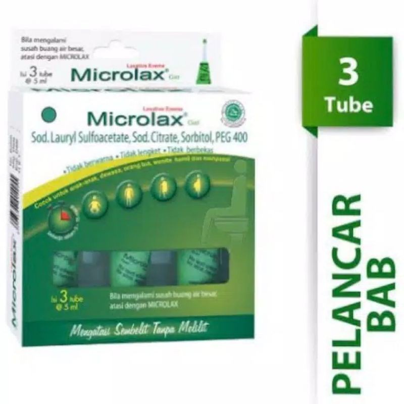 TERLARIS!!! Mengatasi Gel Microlax / Bab Sembelit Isi 3 / Isi 5ML Sulit Ml Cepat