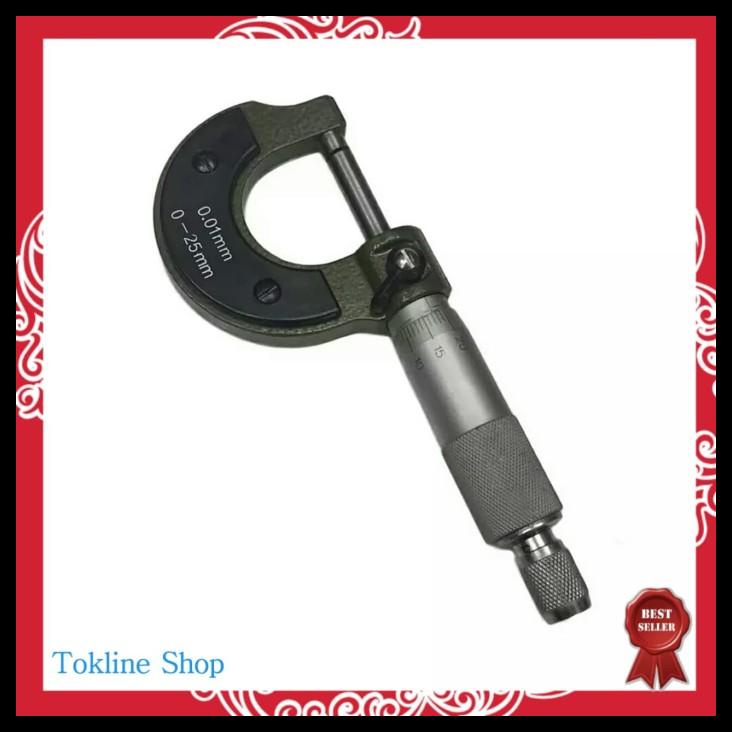 

Micrometer Sekrup 0-25Mm 0.01Mm Mikrometer Screw Dalam Inside Outside