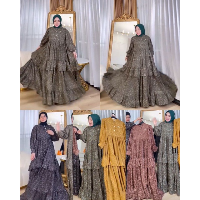 GAMIS BUNGA2 KECIL ORI SS