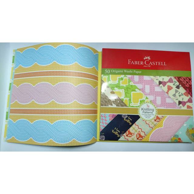 

Origami washi paper faber castell 15x15cm