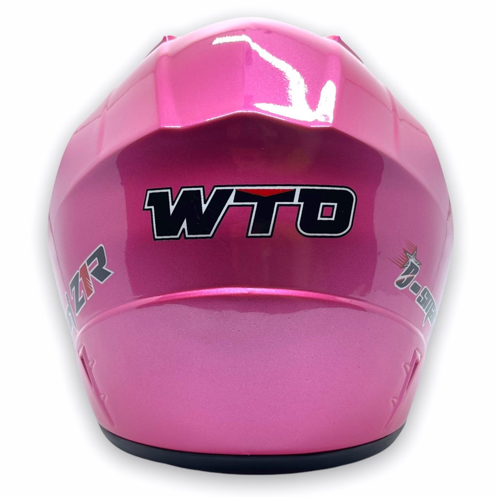 Helm WTO Z1R Pet - D-Smart Polos - Pink Met - Half Face ALL SIZE