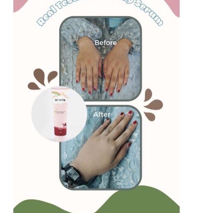 Terjangkau - Arvven bright and glow body serum original arven bodyserum body lotion arven kosmetik