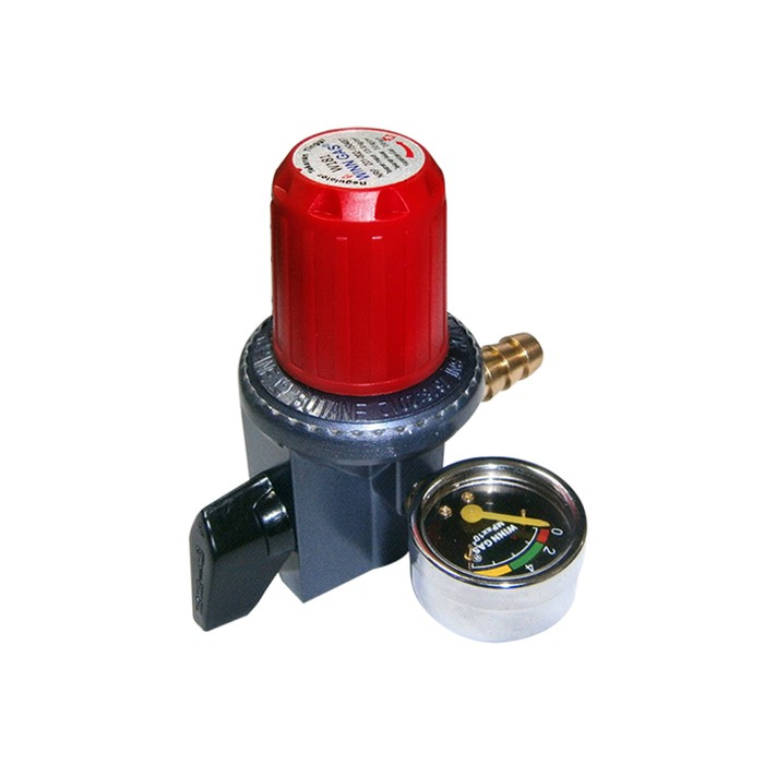 Regulator Kepala Gas Tekanan Tinggi High Pressure LPG WINN GAS W-181-M + Meteran
