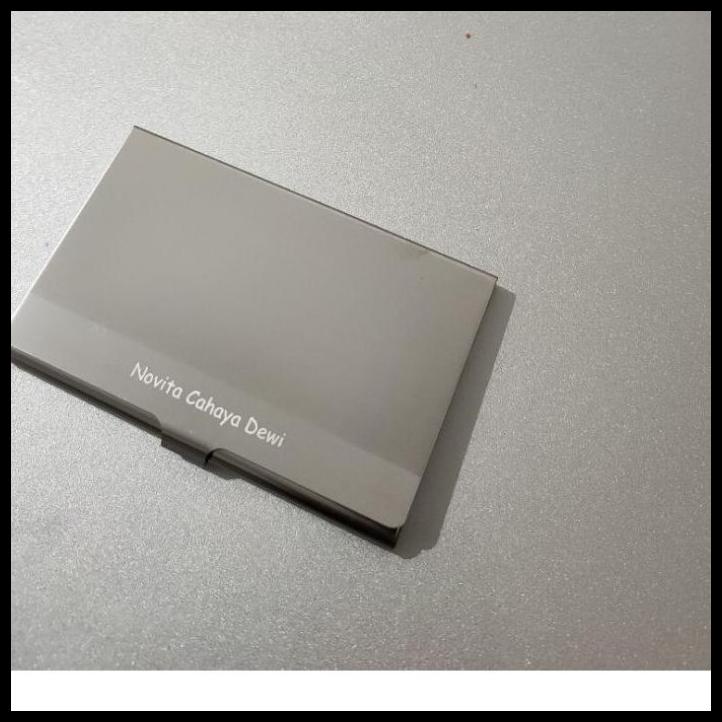 

Tempat Kartu Nama Full Stainless / Dompet Kotak Name Card Holder Ns01