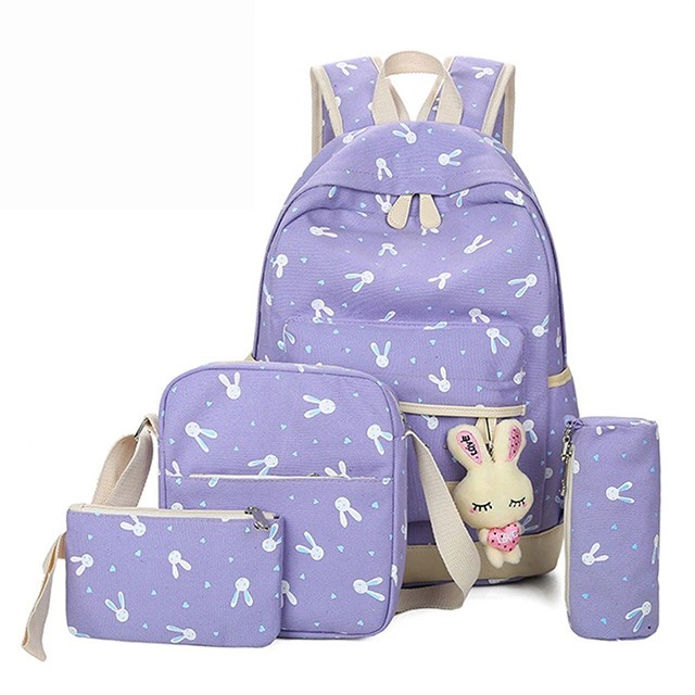 RANSEL KELINCI/BUNNY BACKPACK/RANSEL ANAK/RANSEL KANVAS/BACKPACK MURAH /TAS KOREA/TAS BANDUNG