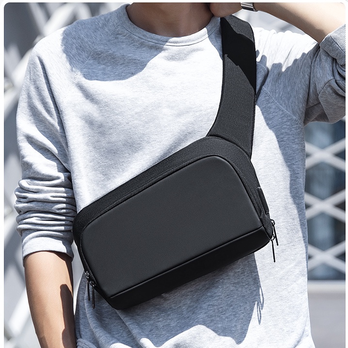 Mark Ryden Tas Selempang Pria Waist Bag Sling Bag MR8893