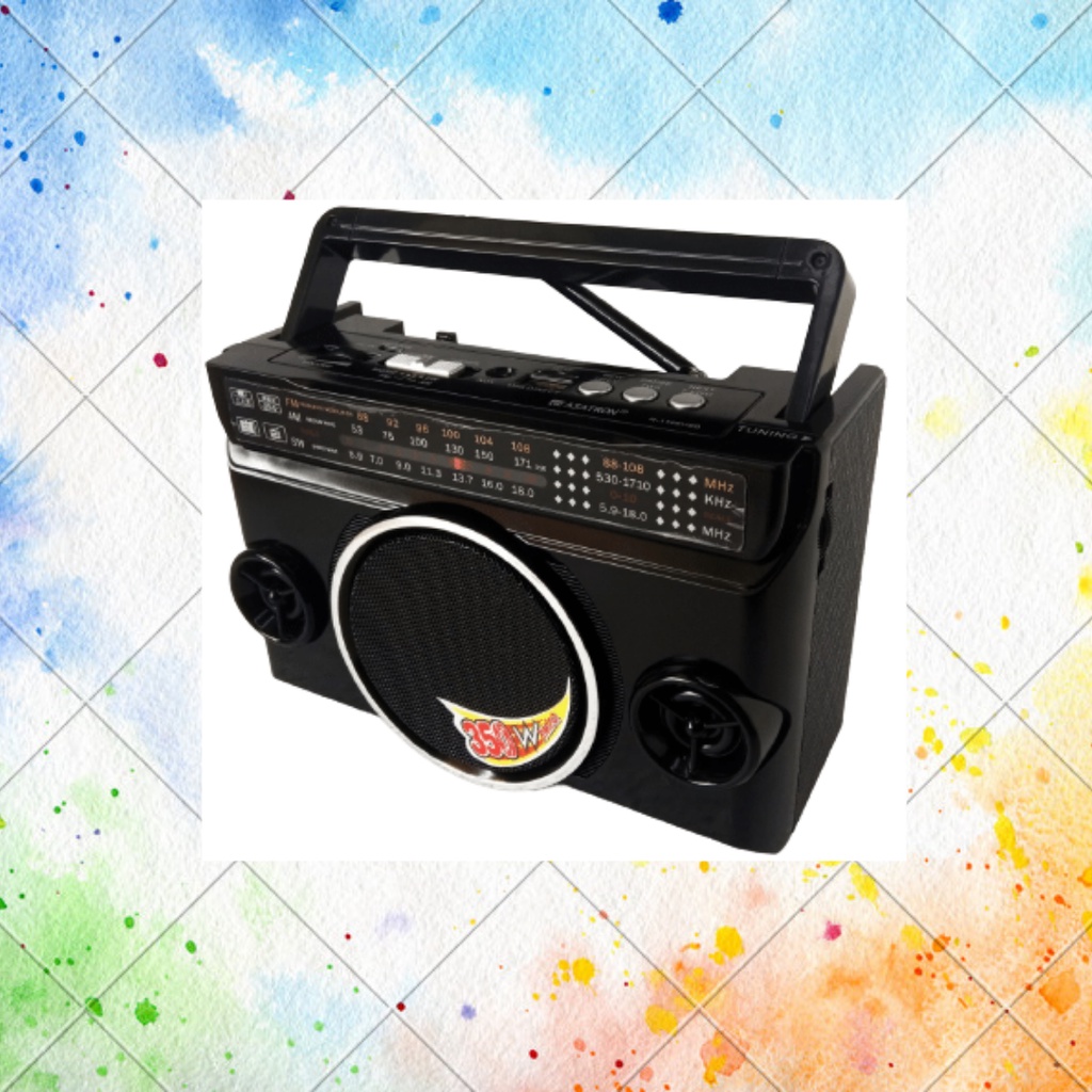 Radio FM AM SW ASATRON R 1109 USB - BLUETOOTH - 100% ORI