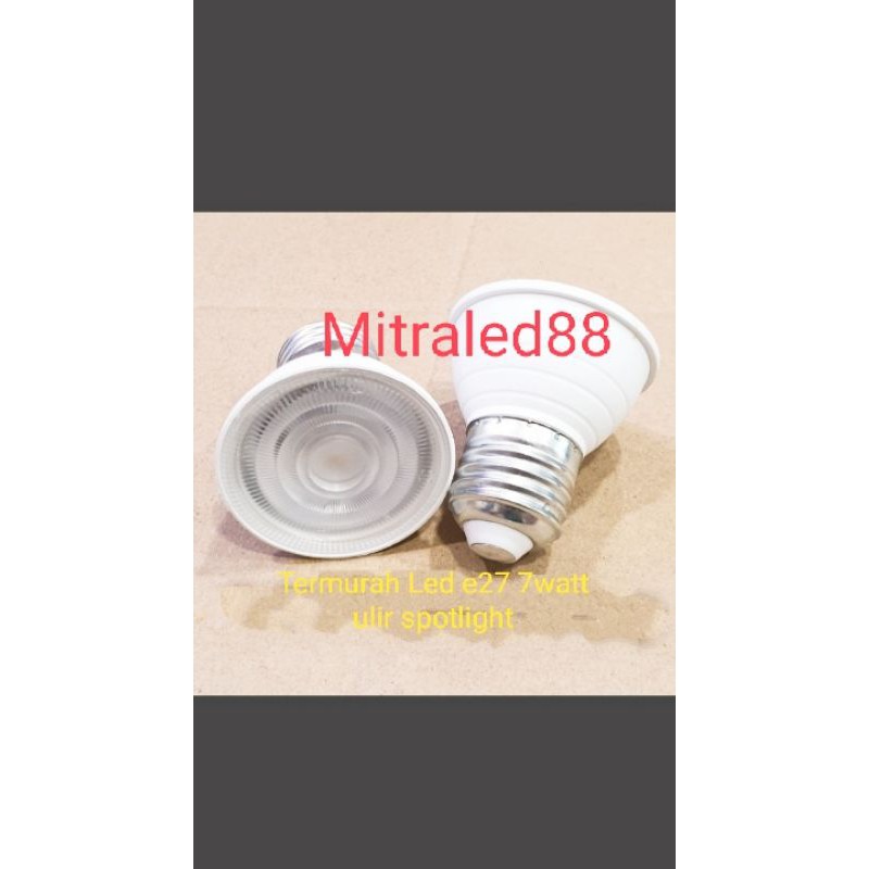 MmuuurraahhLed spotlight E27 7w/Lampu sorot spot Par16 7watt ulir