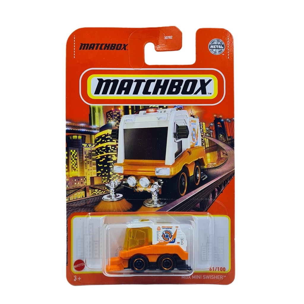 Matchbox MBX Mini Swisher Orange - MBX 933V