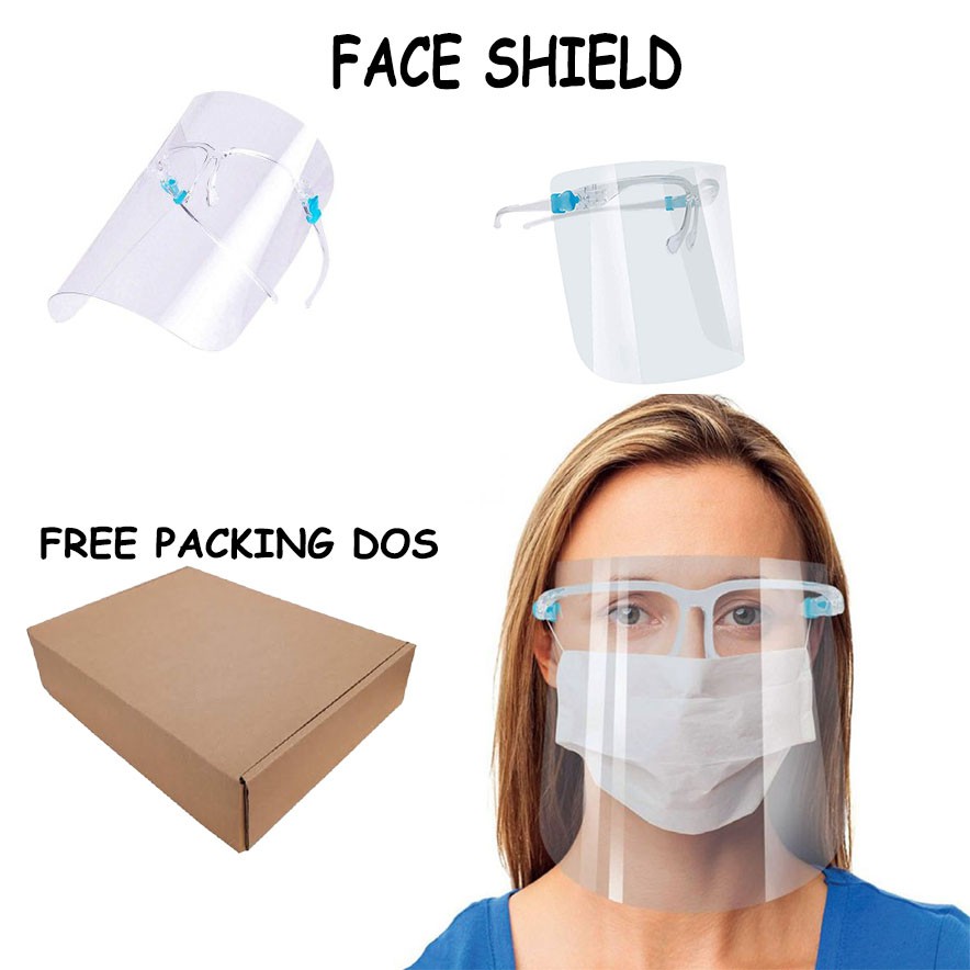 Jual Face Shield kaca mata Nagita / Faceshield Kacamata artis (LC07