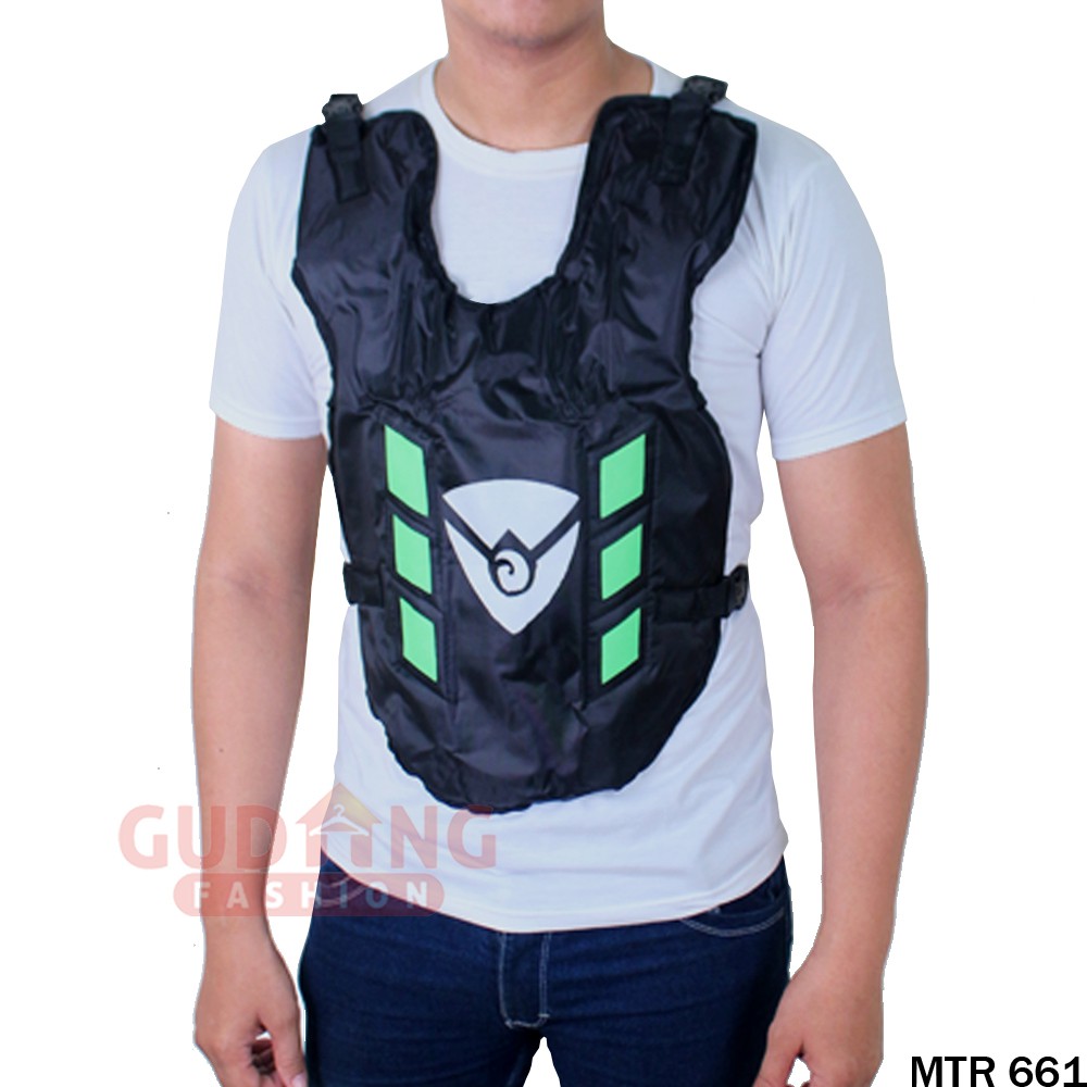 Vest Rompi Alas Dada Tahan Angin Bikers Motor Single - MTR 661