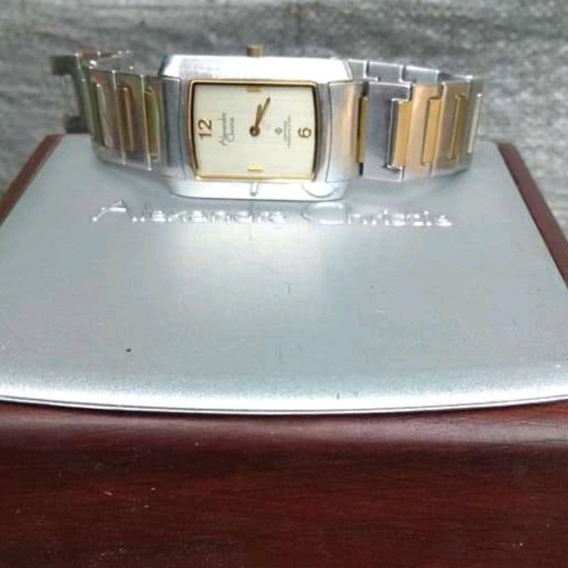 Jam tangan Alexandre Christie fullset seken