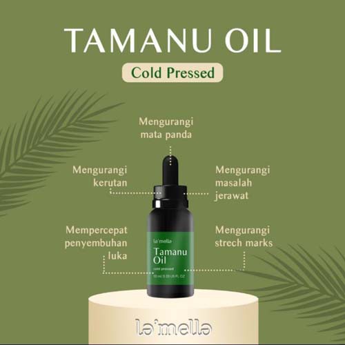 MURNI MINYAK TAMANU 100% Tamanu Oil 10 ML By La'mella