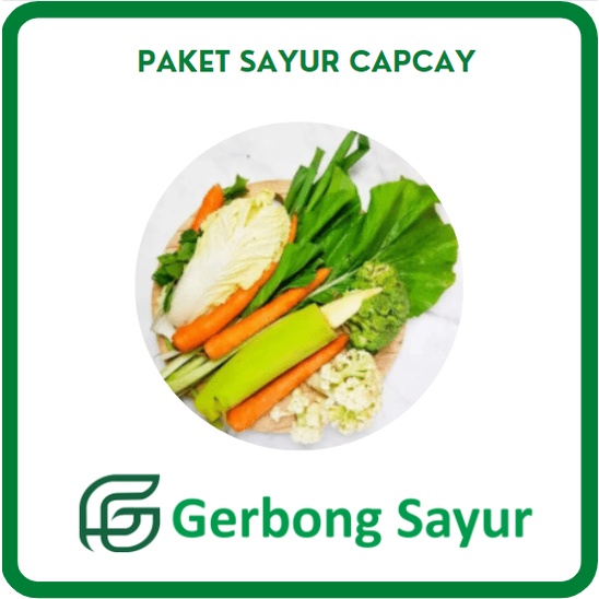 

Paket Sayur Capcay Cap Cay 1 Bungkus