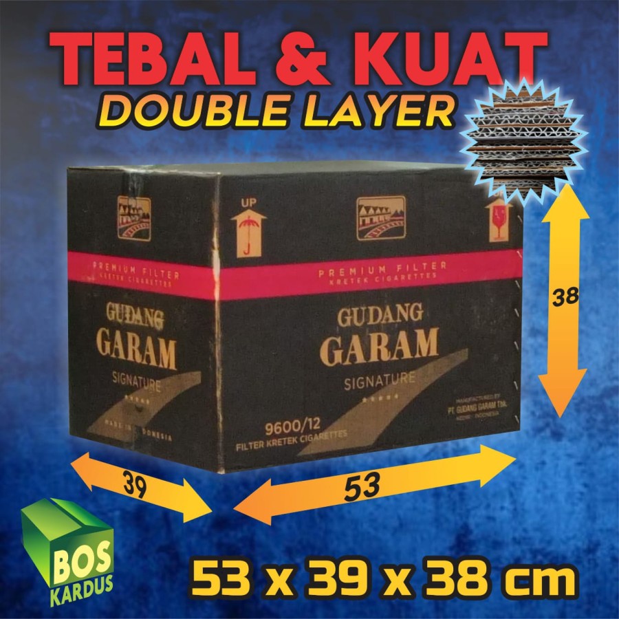 Kardus Bekas Kardus Jumbo Kardus Besar Kardus Packing Besar Kardus Pindahan Kardus Bekas Besar D22-53x39x38