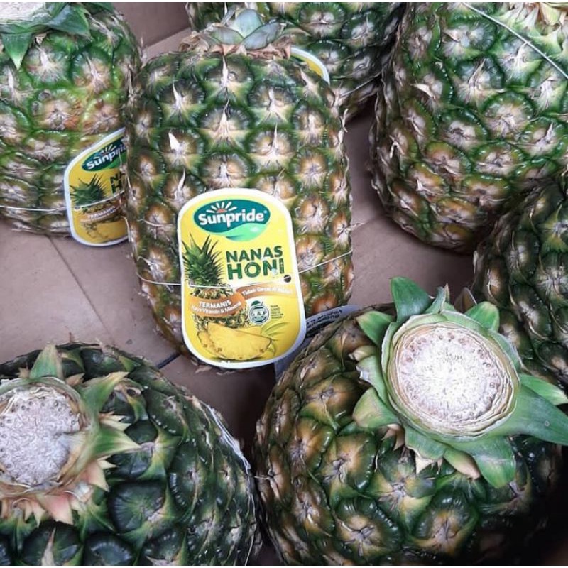 

BUAH NANAS SUNPRIDE SUPER 1 BUAH MANIS DAN FRESH