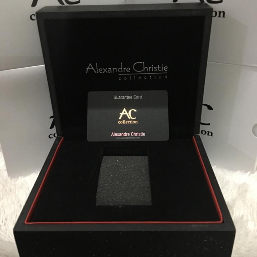 ORIGINAL Jam Tangan Wanita Alexandre Christie Collection AC 9205 / AC9205 / 9205 Stainless