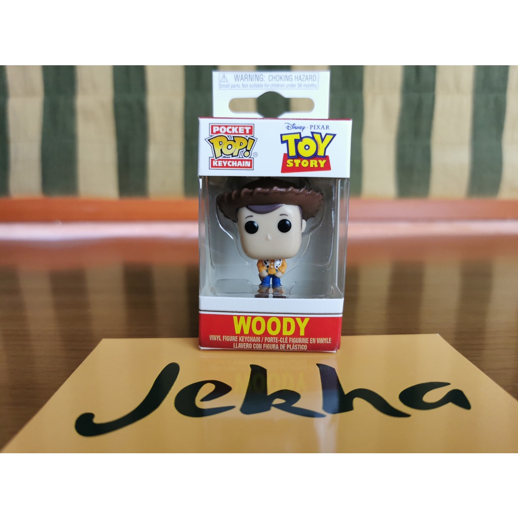 Funko Pocket Pop Keychain TOY STORY WOODY Gantungan Kunci