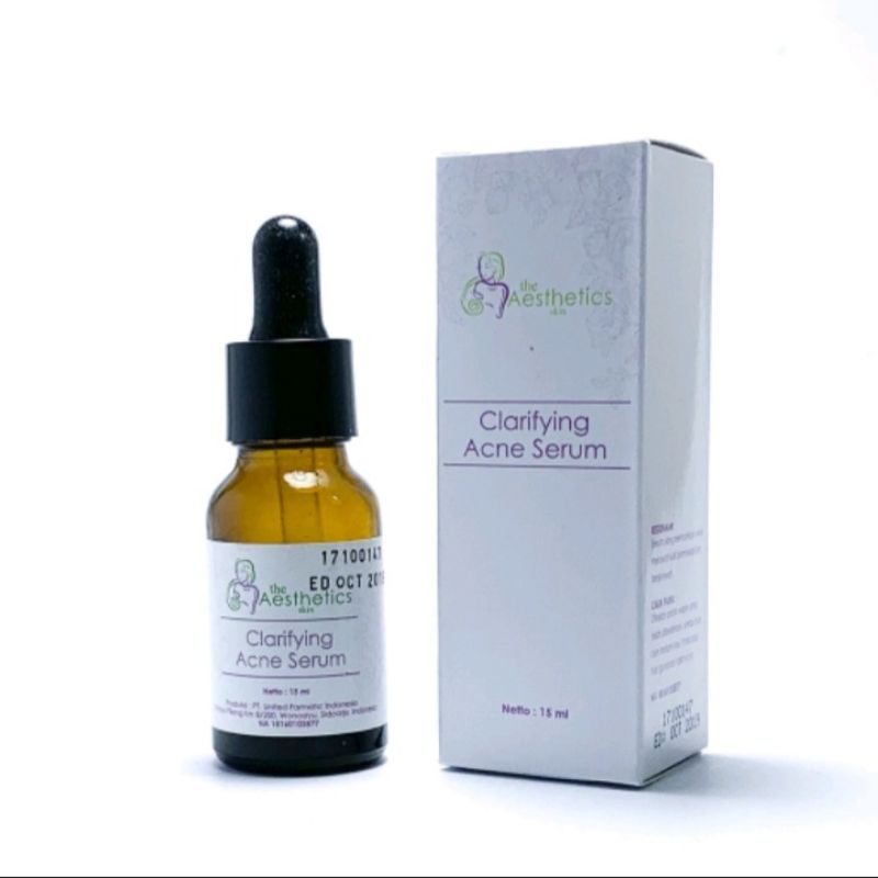 NEW The Aesthetics Skin Clarifying Acne Serum