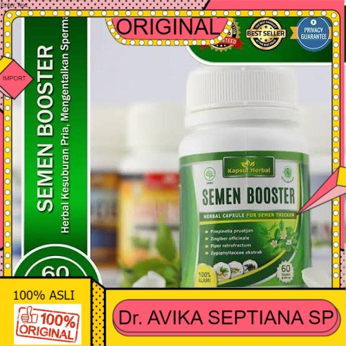 100% ASLI Obat Semen Booster ObatKuwat Penyubur Dan Pengental Sperma Kualitas No.1 ORIGINAL