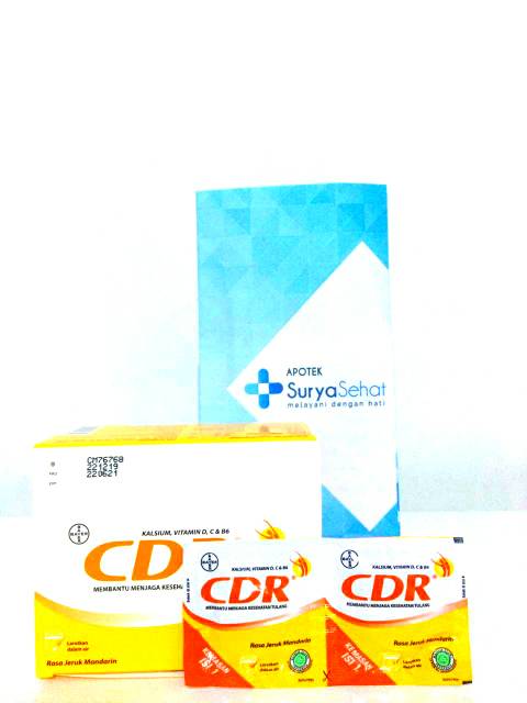 CDR Jeruk 1 strip isi 2 tablet effervescent / CDR Jeruk isi 10 tablet