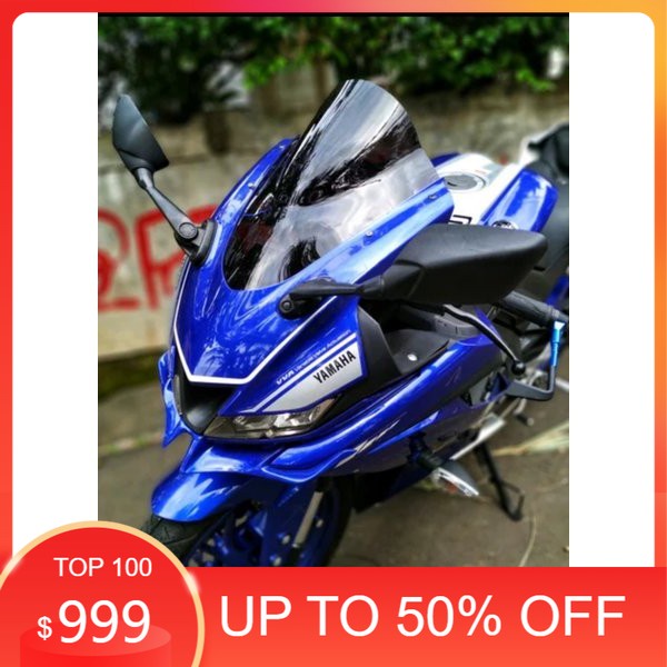 VISOR R15 V3 WHINSHIELD R15 V3 KACA DEPAN R15V3  VISOR R15 V3 HEADLAMP R15 V3