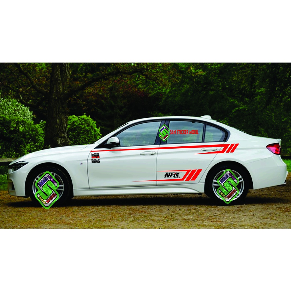sticker CUTTING MOBIL SEDAN LIMO HONDA CYTI stiker mobil wrc honda toyota nissan daihatsu suzuki sed