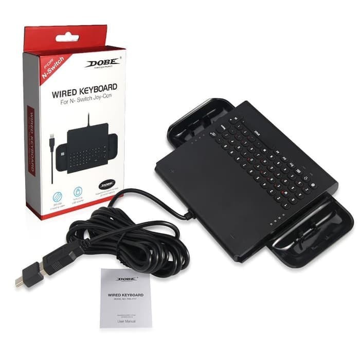 Dobe Wired Keyboard For Nintendo Switch Joy-Con TNS-1777