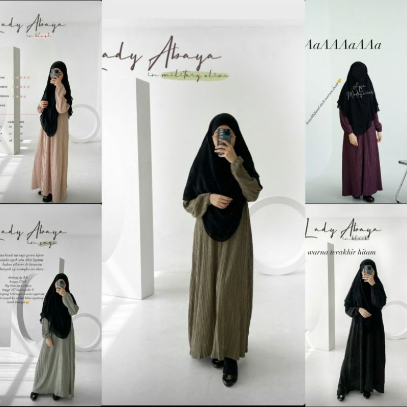 Lady Abaya Aqsamodestwear