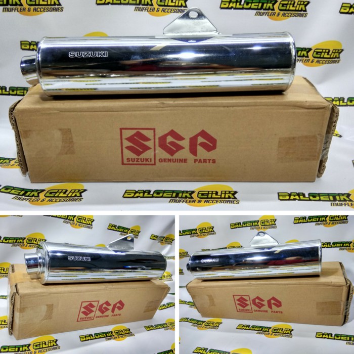 Silencer Knalpot Satria FU CKD Lokal Original SGP