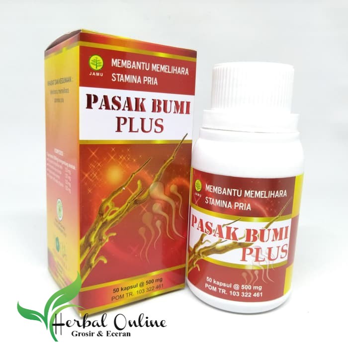 

Pasak Bumi Plus 50 Kapsul Toga Nusantara Herbal Kejantanan