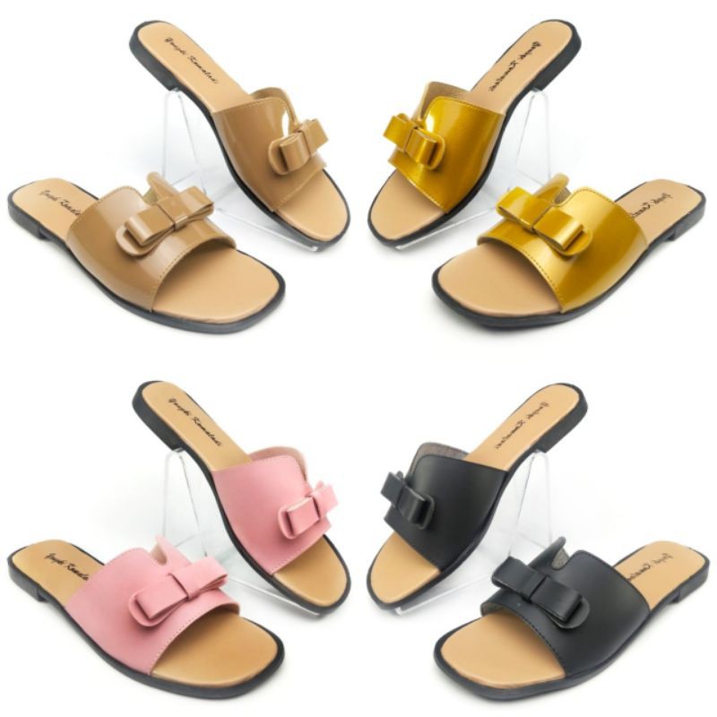 SANDAL YONGKI KOMALADI WANITA FLAT TEPLEK SDTYK08