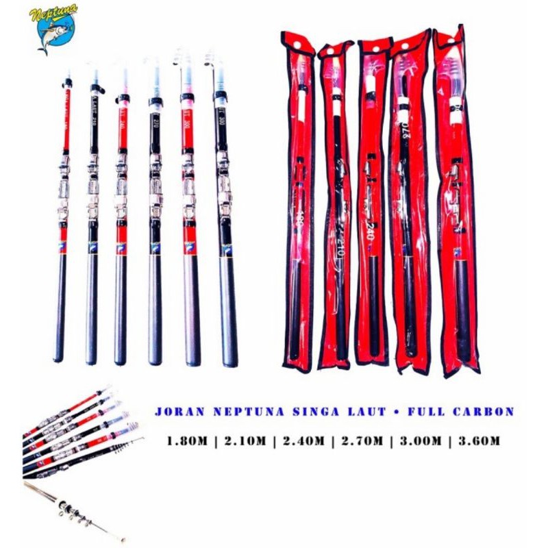 Joran NEPTUNA SINGA LAUT 2.10M