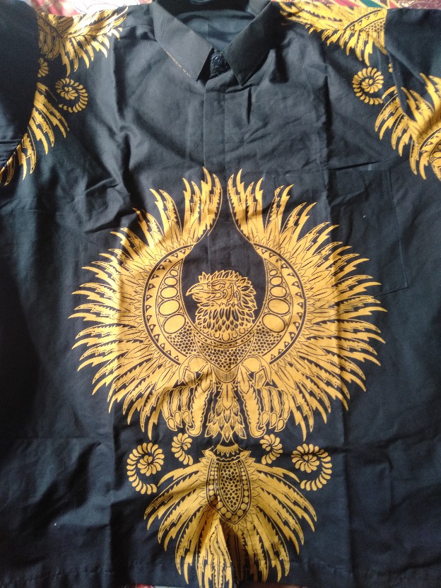 Ekslusif New Kemeja Batik Pria Lengan Panjang Kondangan Nikahan Kantor Reguler Fit