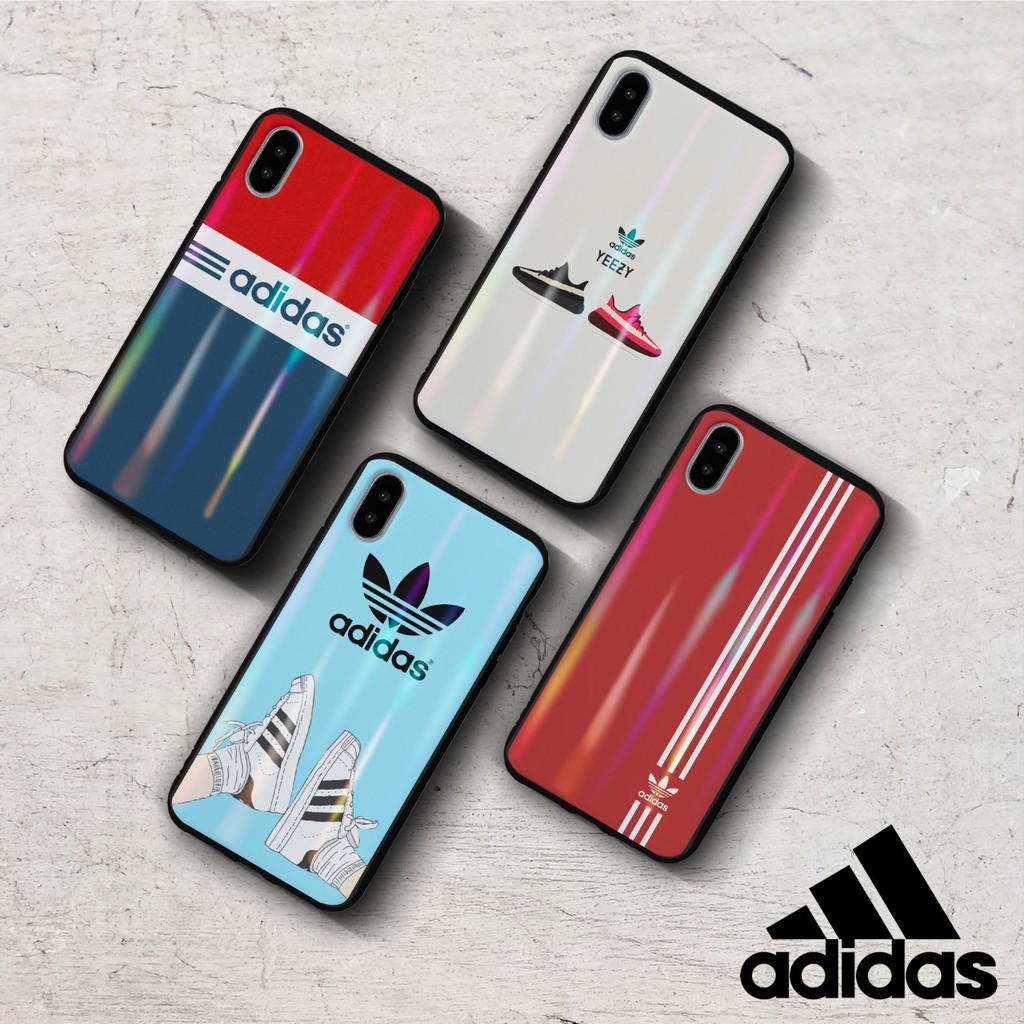 ADIDAS Soft Case handphone Aurora for VIVO Y12/15/17/Y91/Y19/Y95/Y91C/Y90/V15/17/S1/Z1 X/Pro