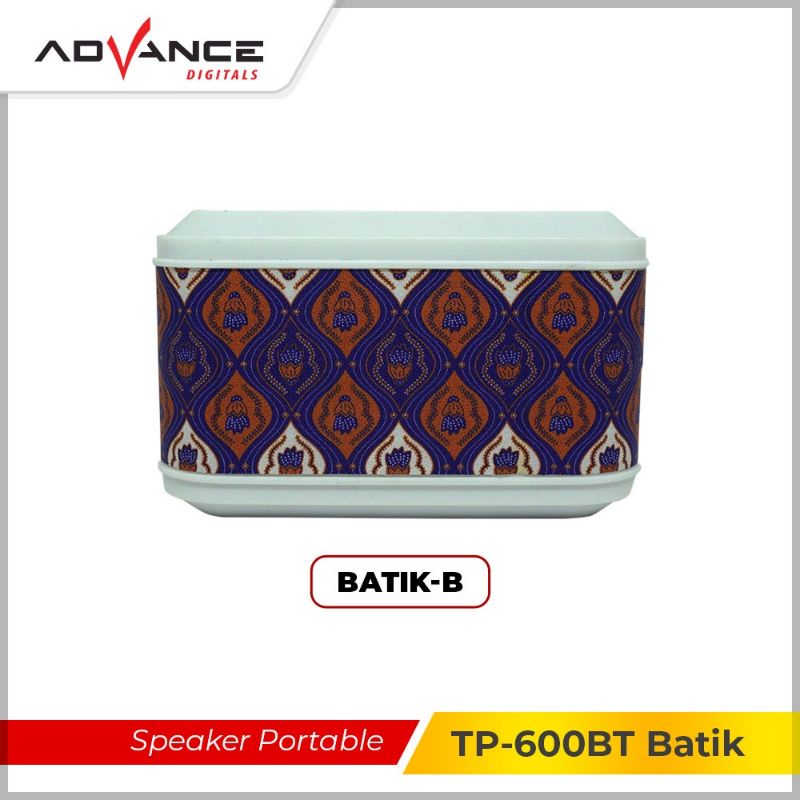 Speaker bluetooth advance tp 600n dengan power bass dan BLUETOOTH