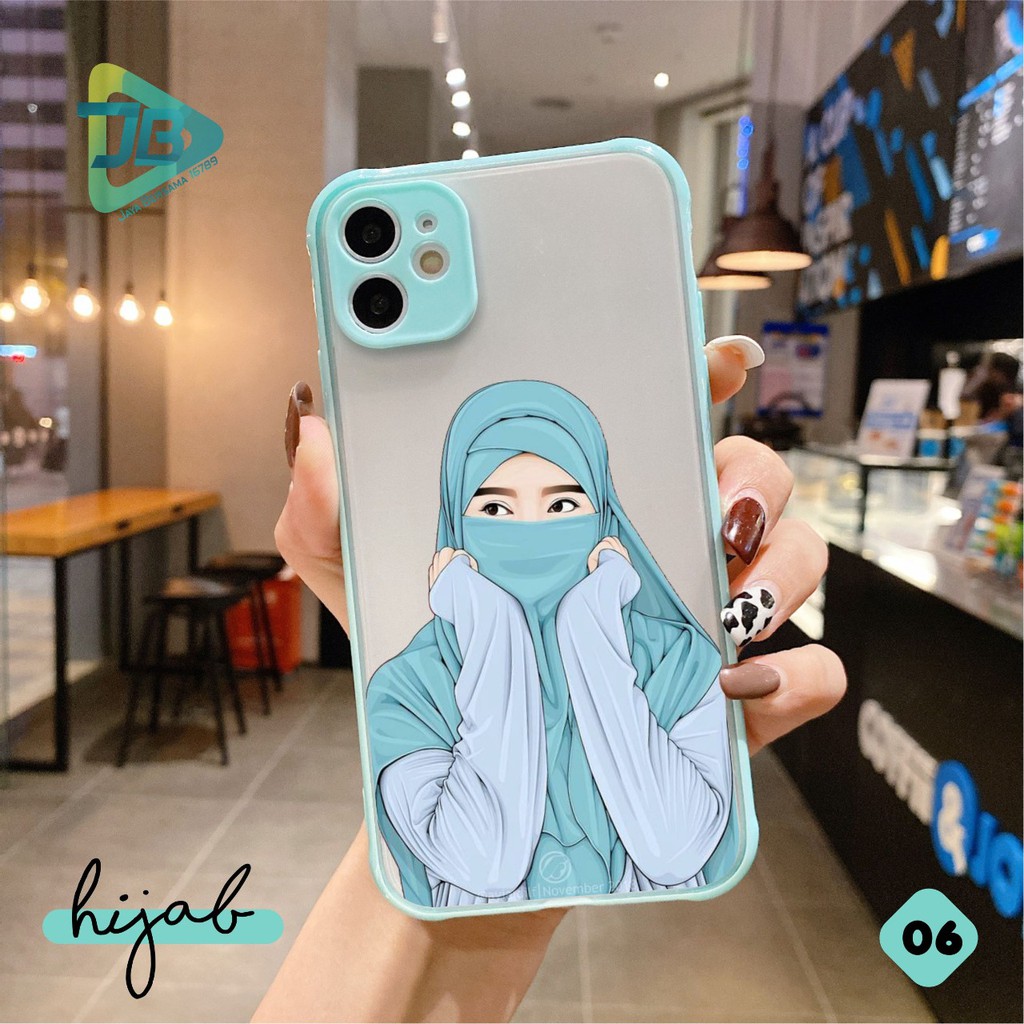 SOFTCASE CHOICE HIJAB OPPO VIVO REALME XIAOMI SAMSUNG IPHONE ALL TYPE JB2324