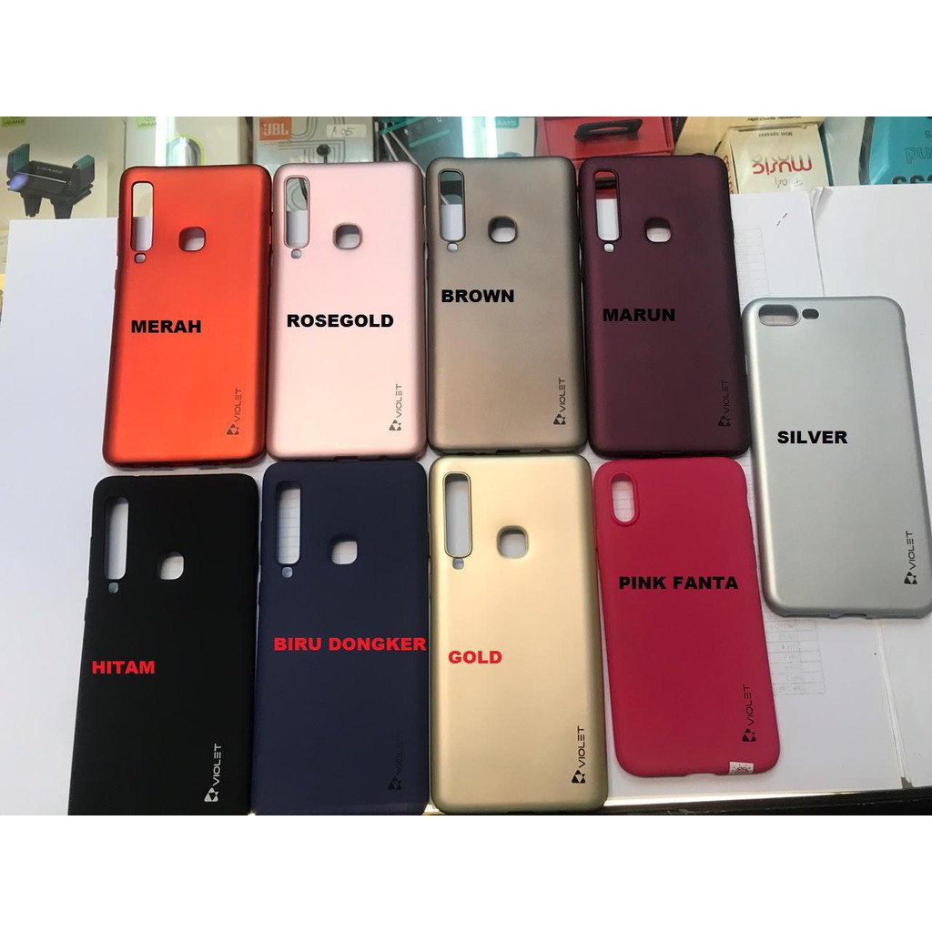 Softcase samsung A5 2017 case casing cover silikon warna – soft case warna