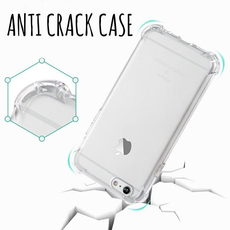 Anticrack Jelly Clear Case Infinix smart 4 6 hot 8 9 play