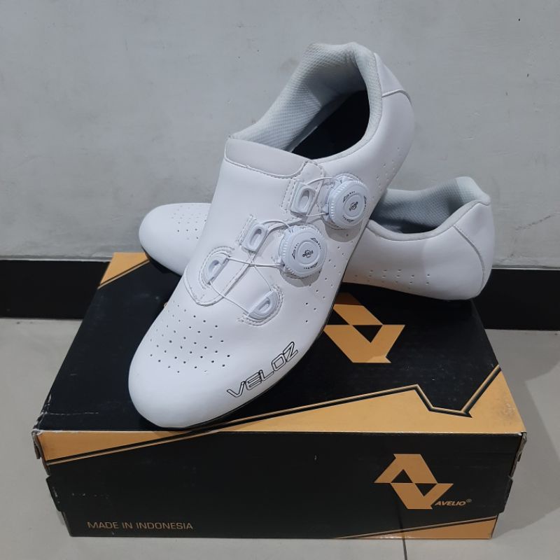 Sepatu Sepeda Avelio Veloz Carbon 10 Cleat Roadbike Sepeda Balap Original