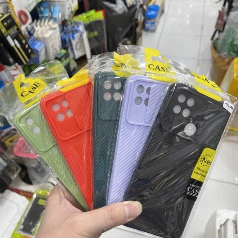 CASE CAMSHIELD SLIDE PENUTUP KAMERA BELAKANG OPPO A15/A15S