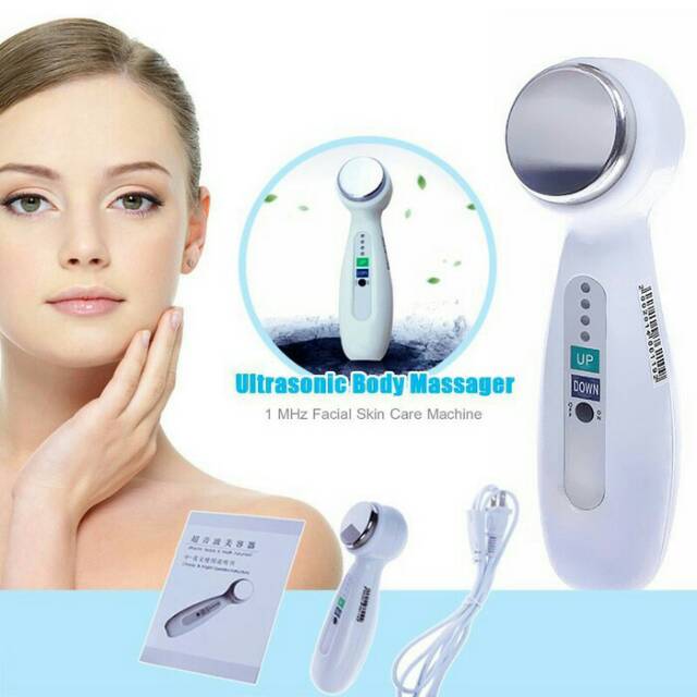 Portable ultrasound 1 MHz wajah Ultrasonik Cleaner & Detox