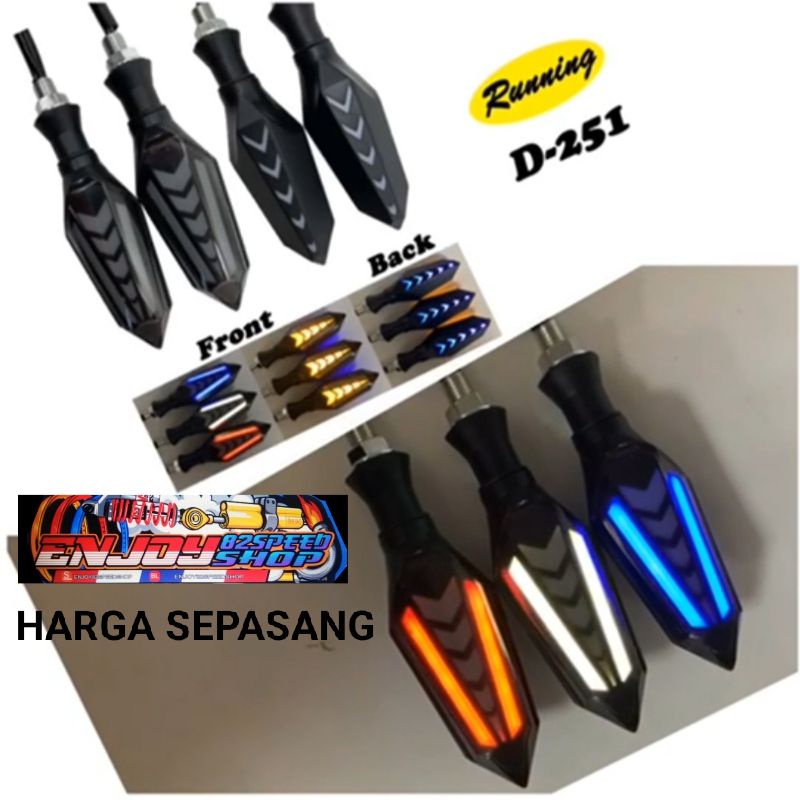 harga sepasang Sen led sein kiri kanan depan / belakang Running Universal modifikasi