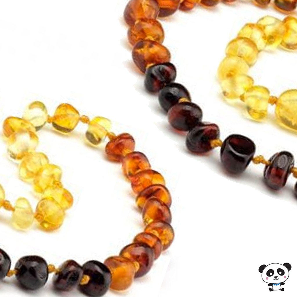  Kalung  Amber  OMBRE CHerry HONEY LEMON Pereda Nyeri Bayi  