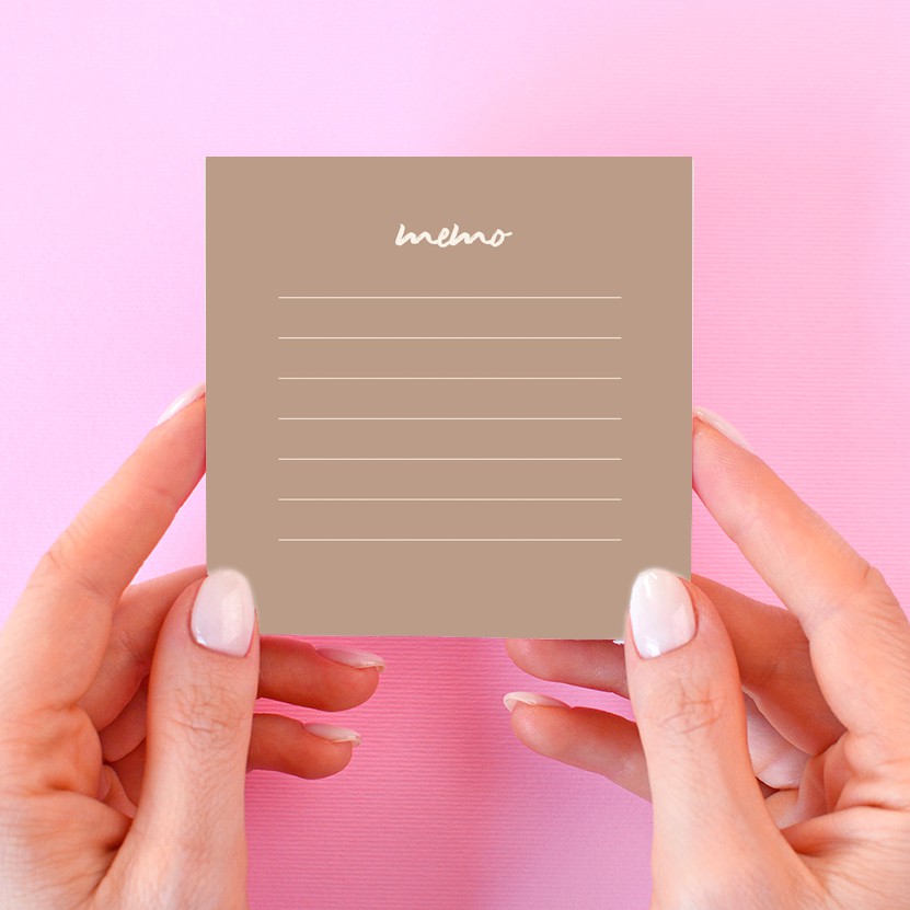 bukuqu Memo 009 - Memo Gold - Memopad-1
