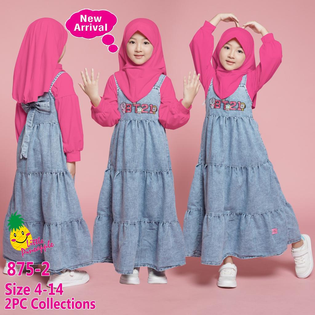 DRESS OVERAL PITA SUSUN 875-2
