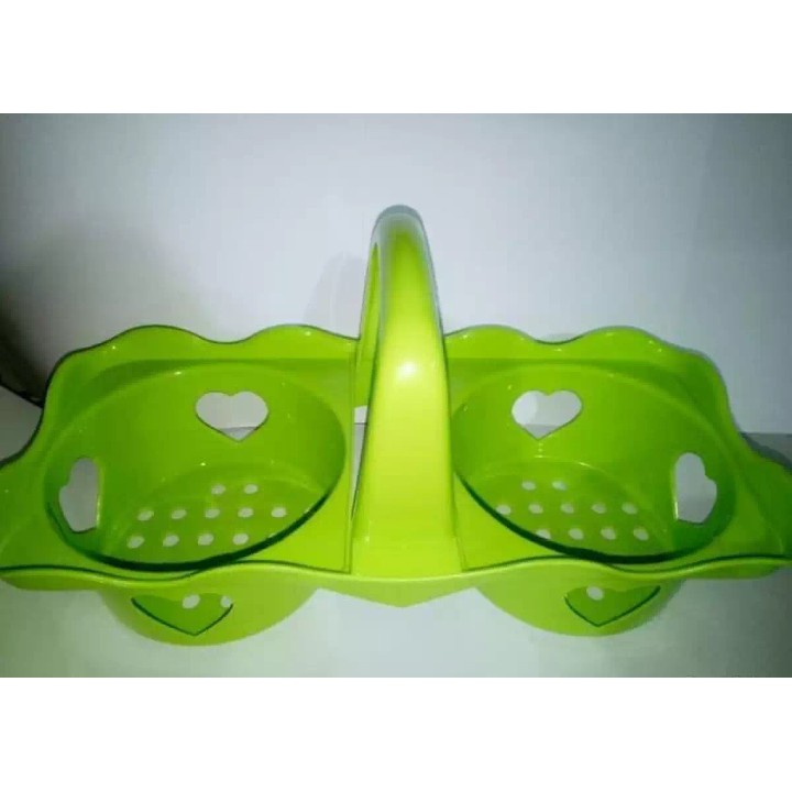 Rumah Gracia - Rak Toples Plastik Golden Sunkist