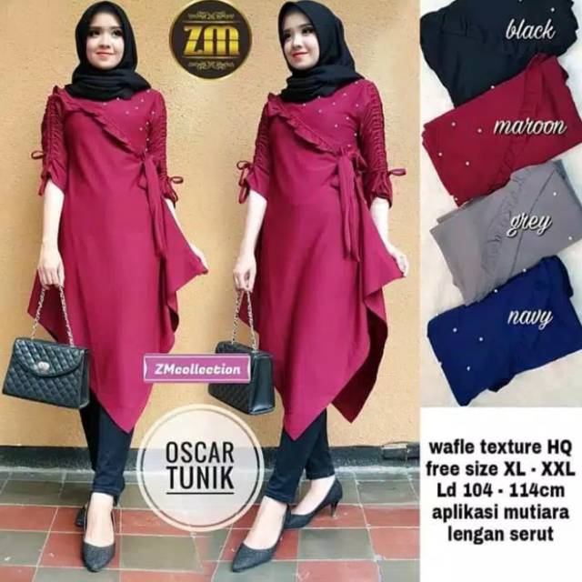 OSCAR TUNIK Tunikmurah Atasanwanita Atasantunik, baju murah